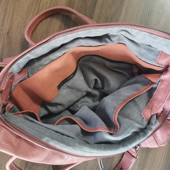 Liebeskind Virginia Sporty Vintage Leather Tote - Picture 9 of 12